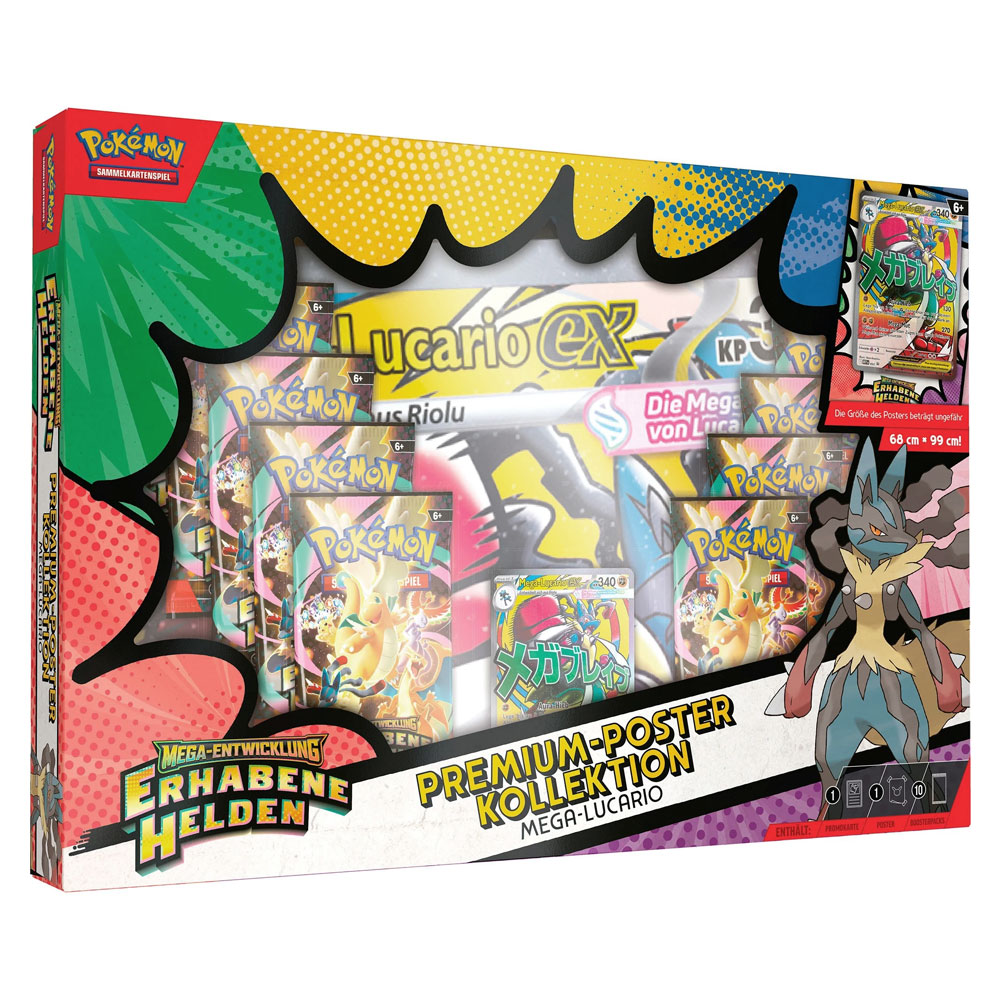 Bild von Premium-Poster-Kollektion Mega-Lucario