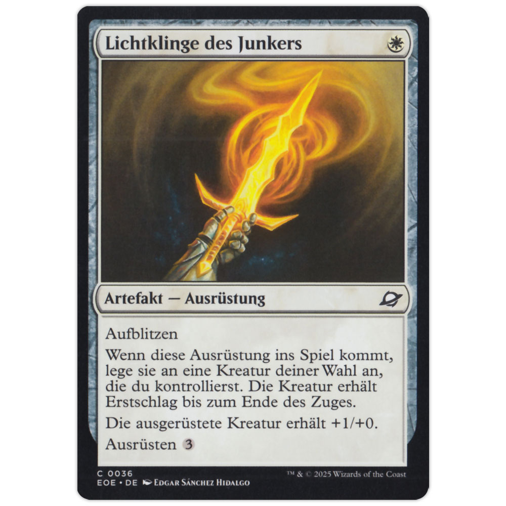 Bild von EOE-DE0036 Lichtklinge des Junkers