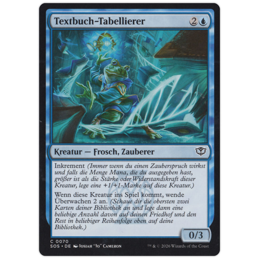 Bild von SOS-DE0070 Textbuch-Tabellierer