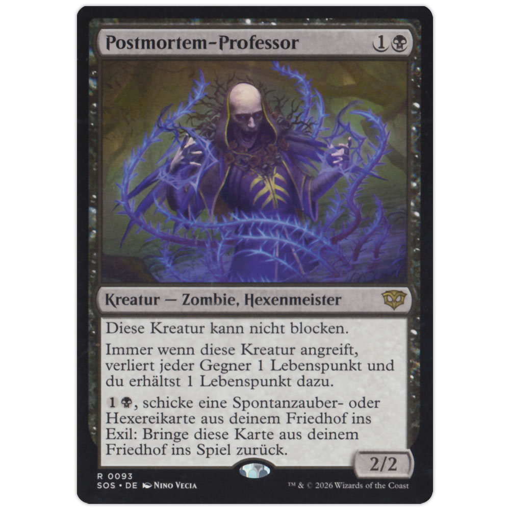 Bild von SOS-DE0093 Postmortem-Professor