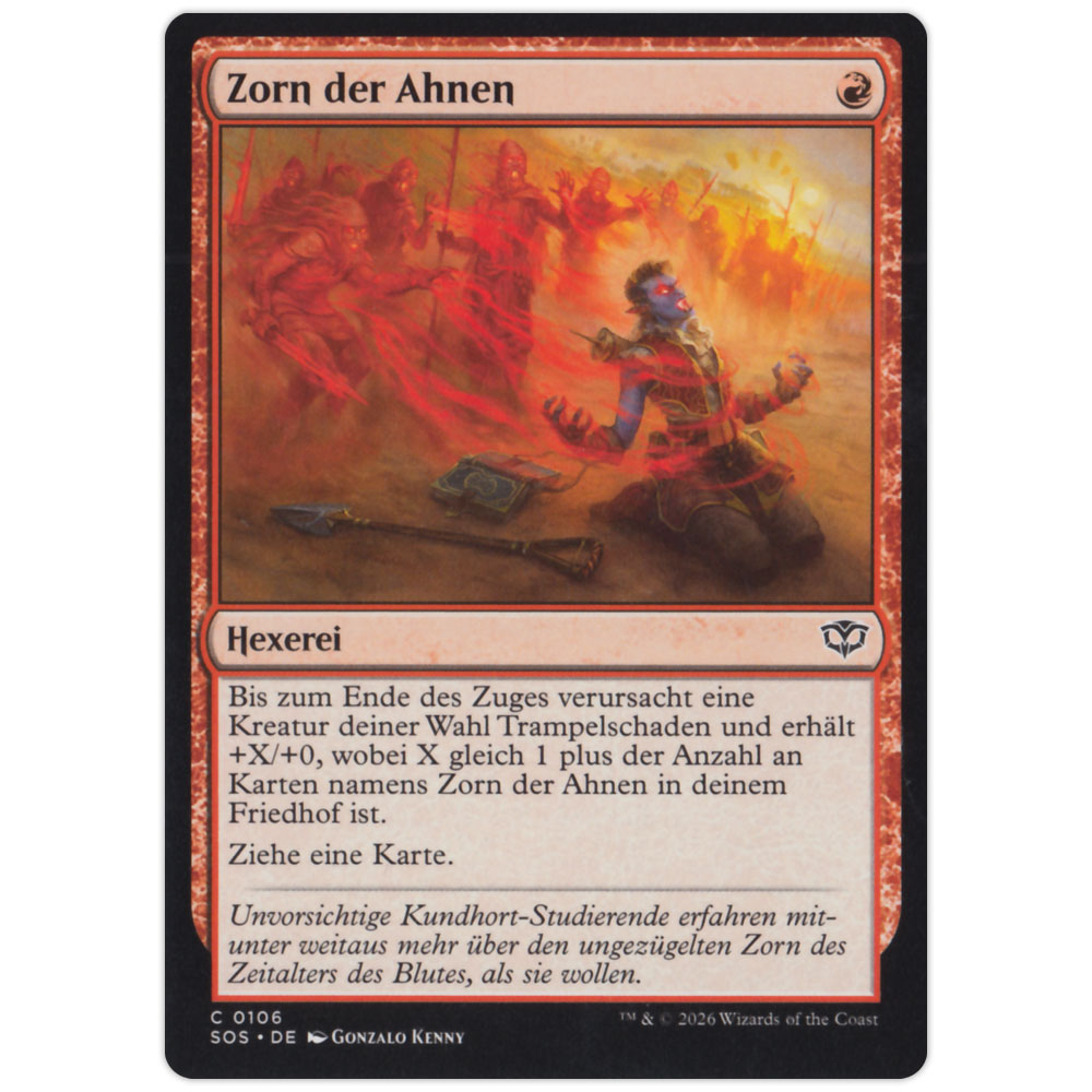 Bild von SOS-DE0106 Zorn der Ahnen