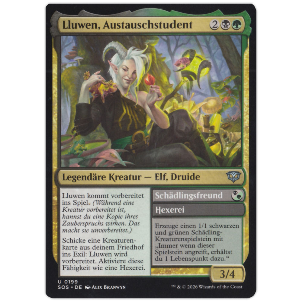 Bild von SOS-DE0199 Lluwen, Austauschstudent // Schädlingsfreund