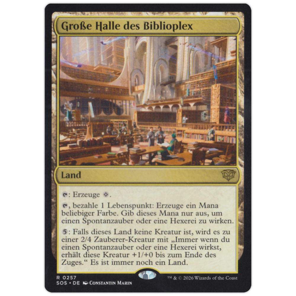 Bild von SOS-DE0257 Große Halle des Biblioplex