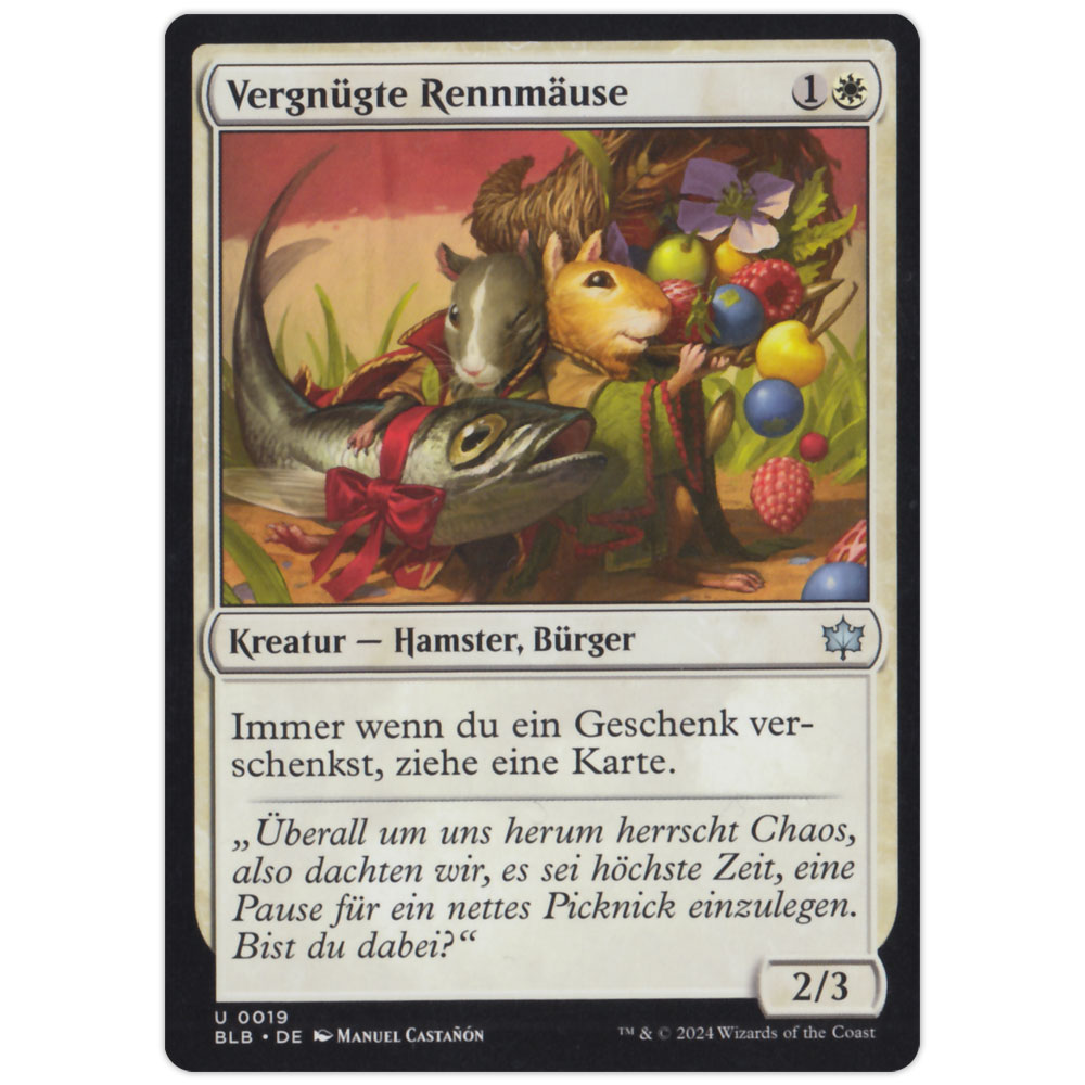 BLB-DE0019 Vergnügte Rennmäuse
