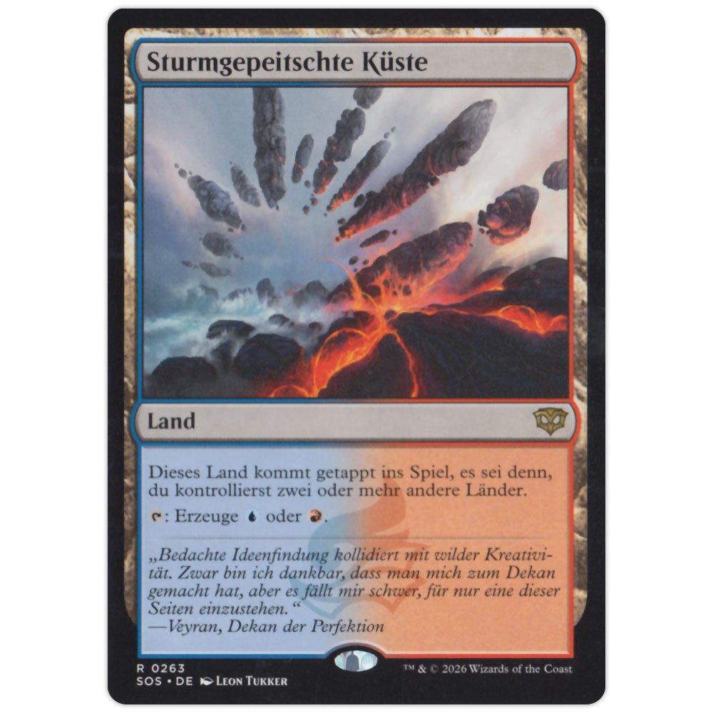 Bild von SOS-DE0263 Sturmgepeitschte Küste