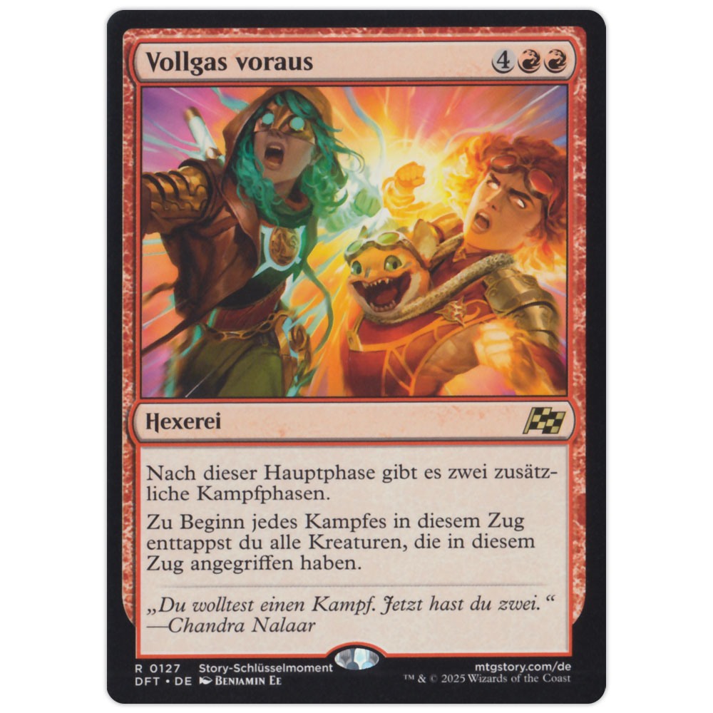 Bild von DFT-DE0127 Vollgas voraus
