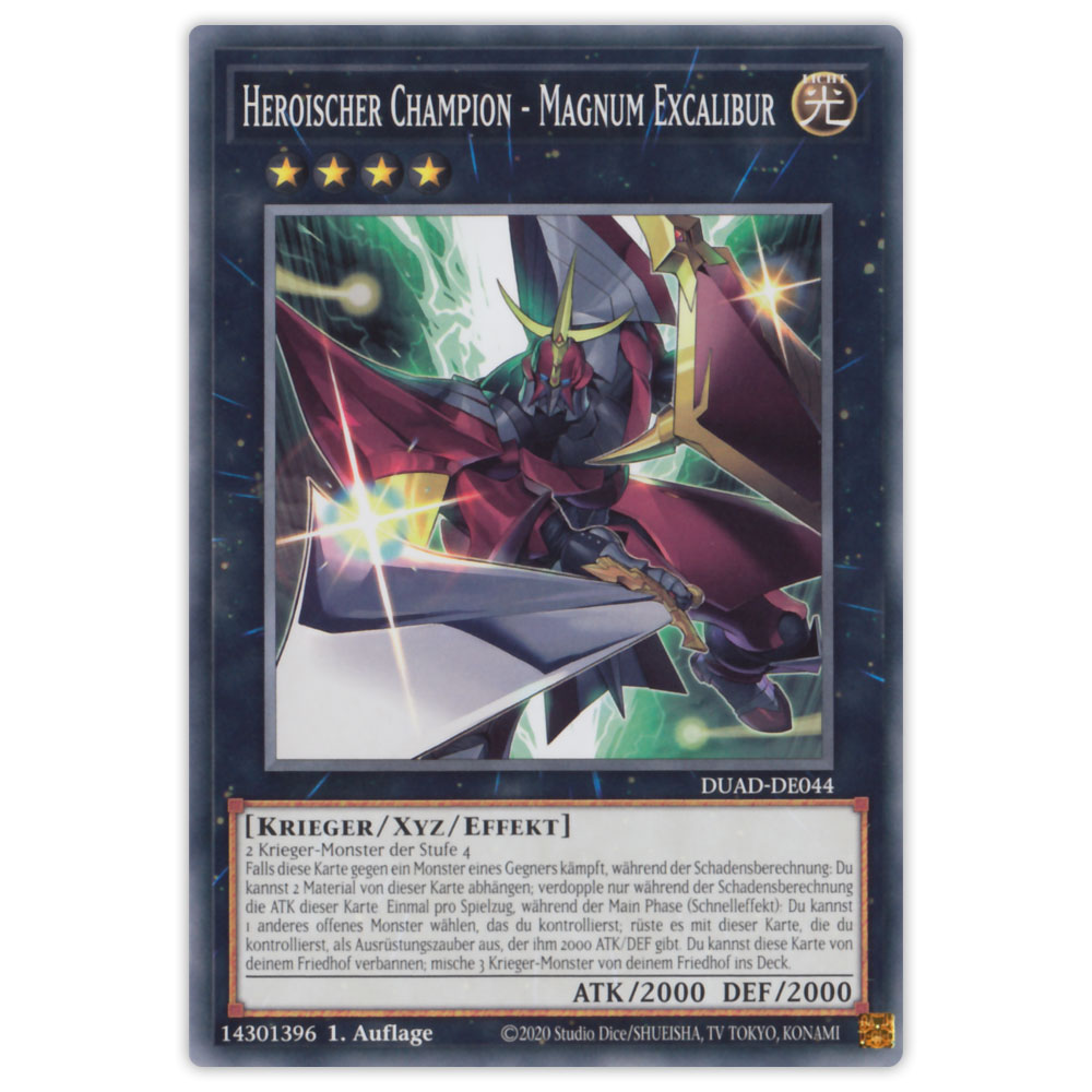 DUAD-DE044 Heroischer Champion - Magnum Excalibur