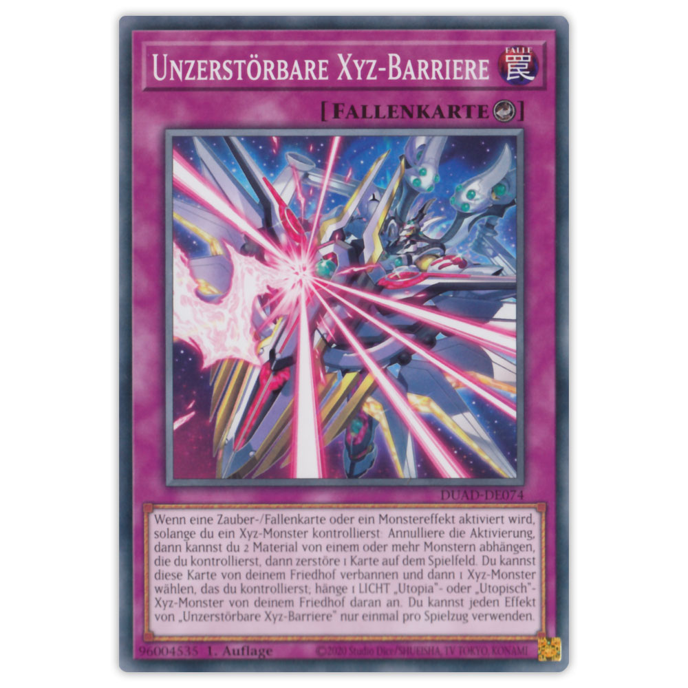 DUAD-DE074 Unzerstörbare Xyz-Barriere