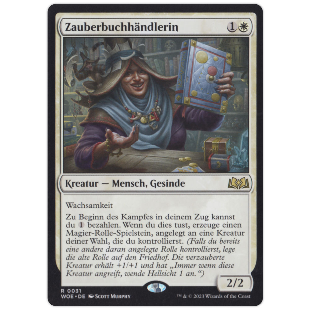 WOE-DE0031 Zauberbuchhändlerin