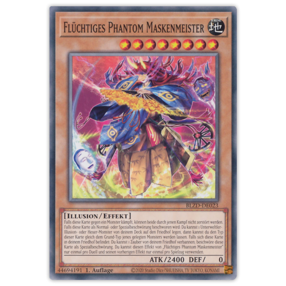 BLZD-DE023 Flüchtiges Phantom Maskenmeister