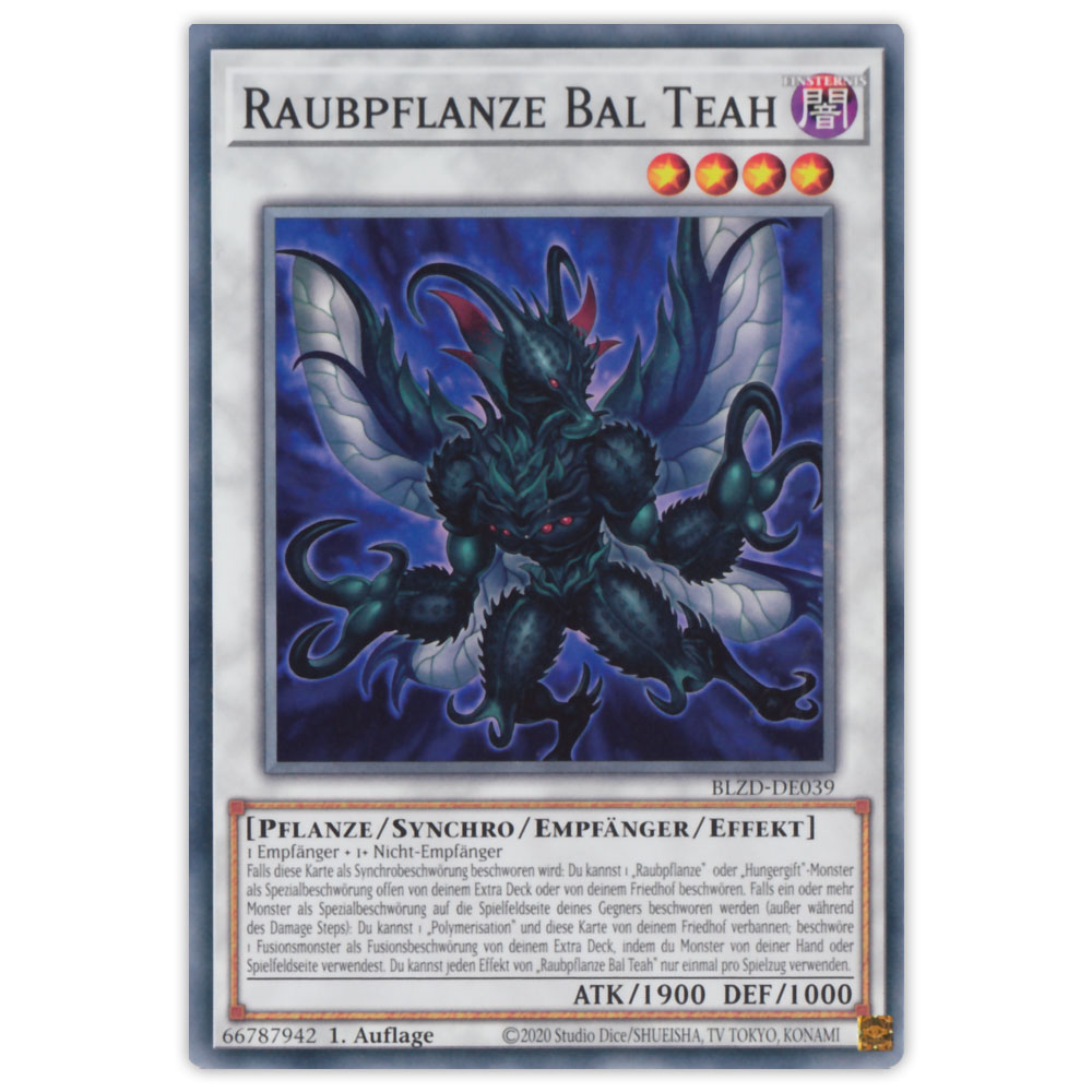 BLZD-DE039 Raubpflanze Bal Teah