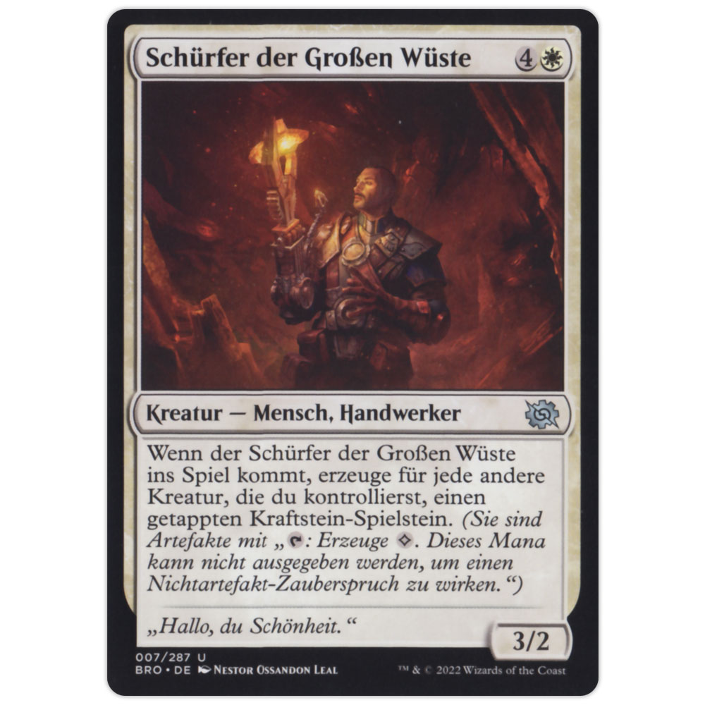 BRO-DE0007 Schürfer der Großen Wüste