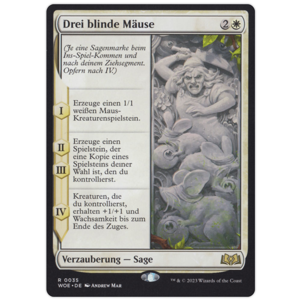 WOE-DE0035 Drei blinde Mäuse