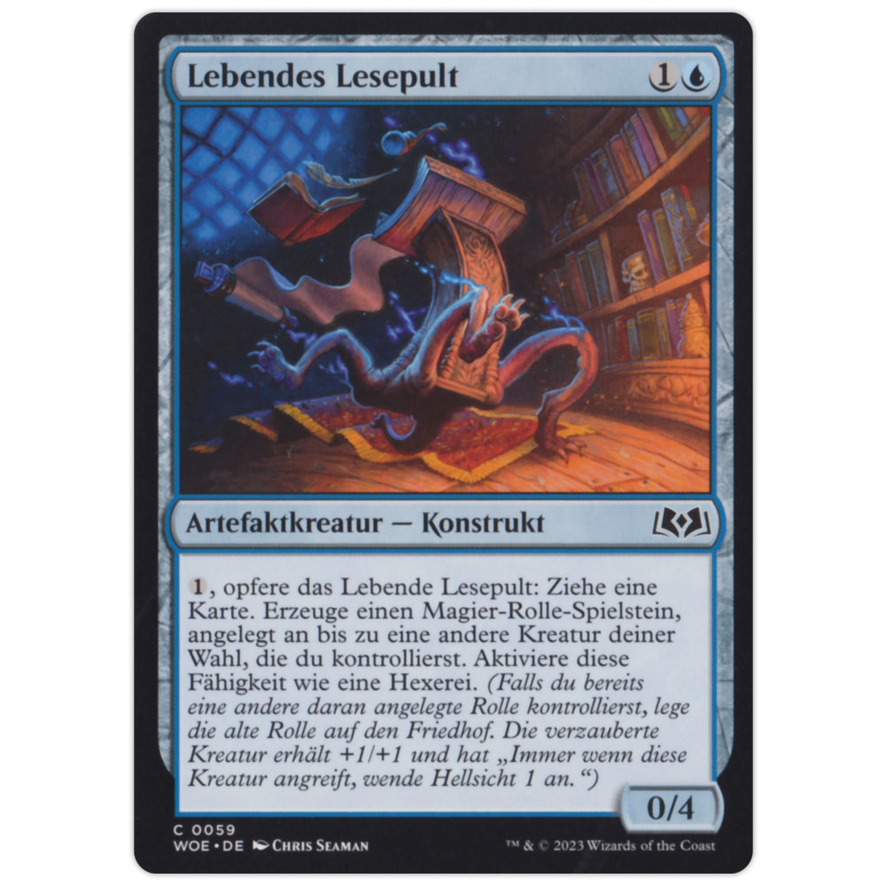 WOE-DE0059 Lebendes Lesepult