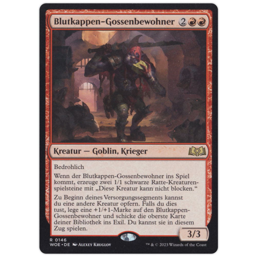 WOE-DE0146 Blutkappen-Gossenbewohner