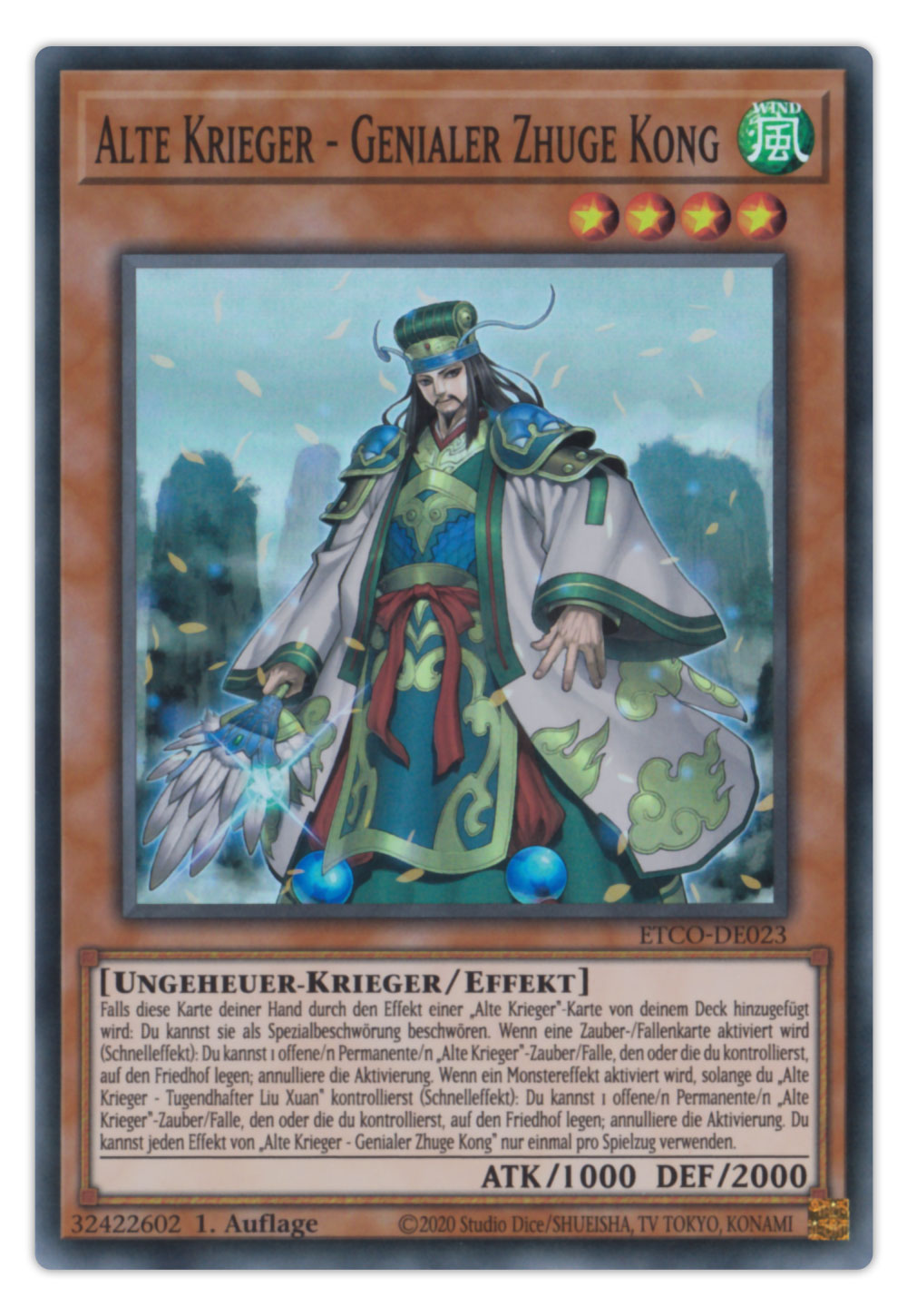 ETCO-DE023 Alte Krieger - Genialer Zhuge Kong