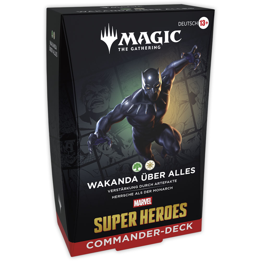 Marvel Super Heroes Commander-Deck (Wakanda über Alles)