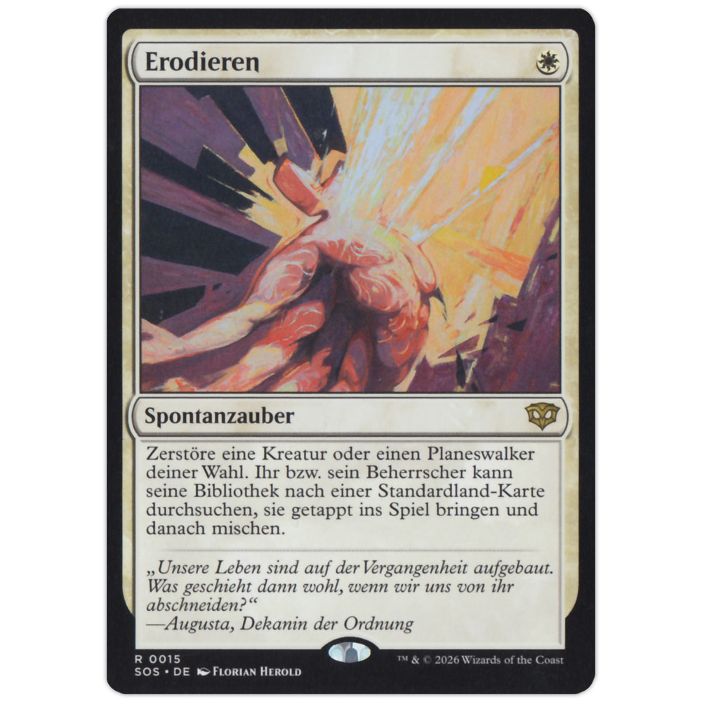 SOS-DE0015 Erodieren