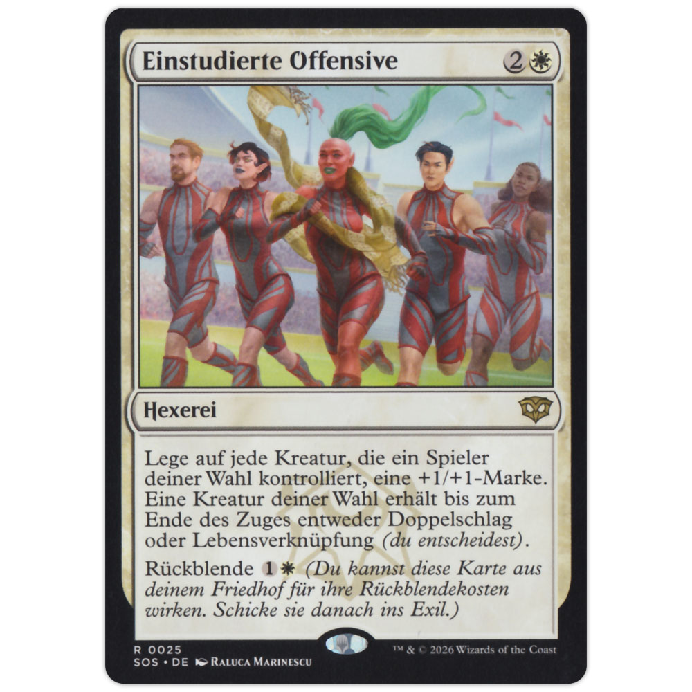 SOS-DE0025 Einstudierte Offensive