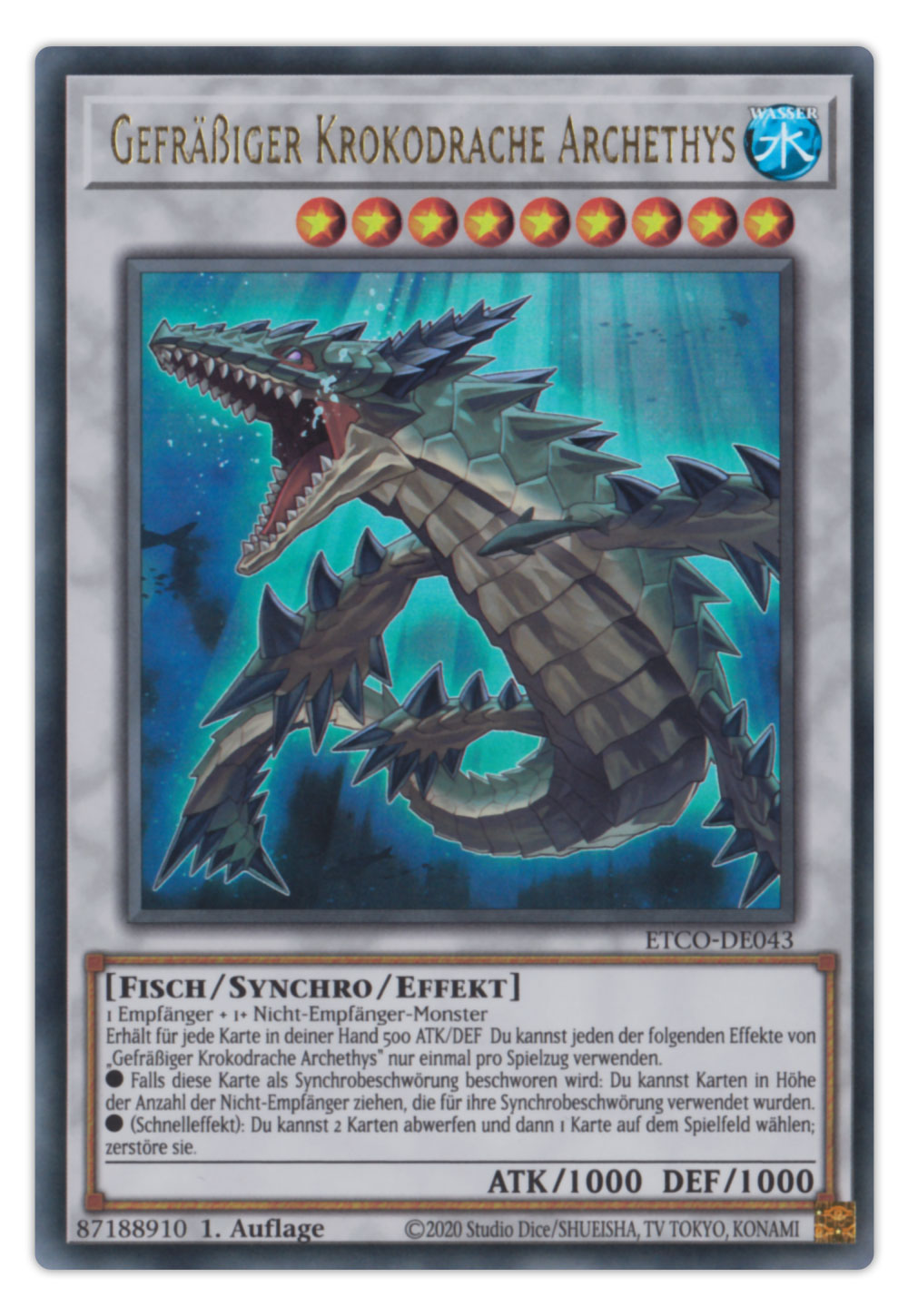 ETCO-DE043 Gefräßiger Krokodrache Archethys
