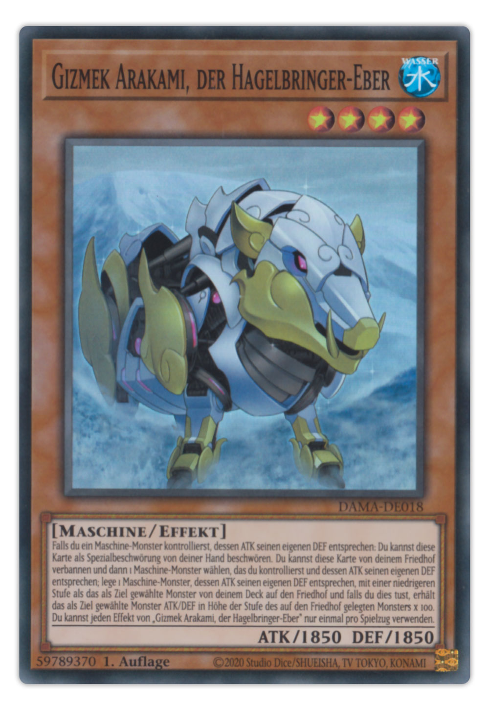 DAMA-DE018 Gizmek Arakami, der Hagelbringer-Eber