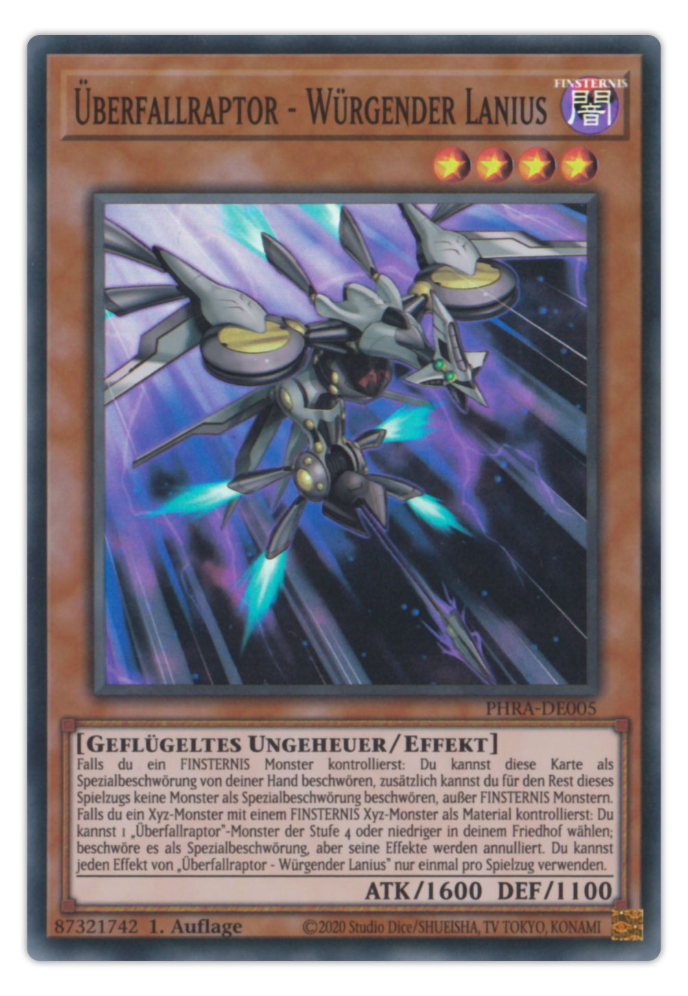 PHRA-DE005 Überfallraptor - Würgender Lanius