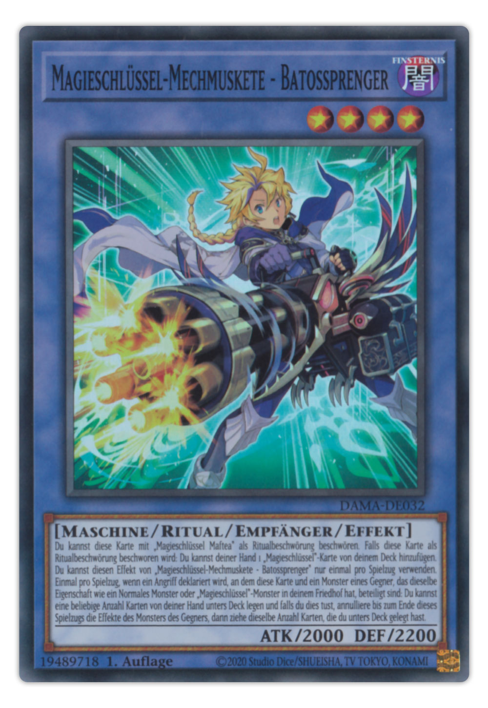 DAMA-DE032 Magieschlüssel-Mechmuskete - Batossprenger