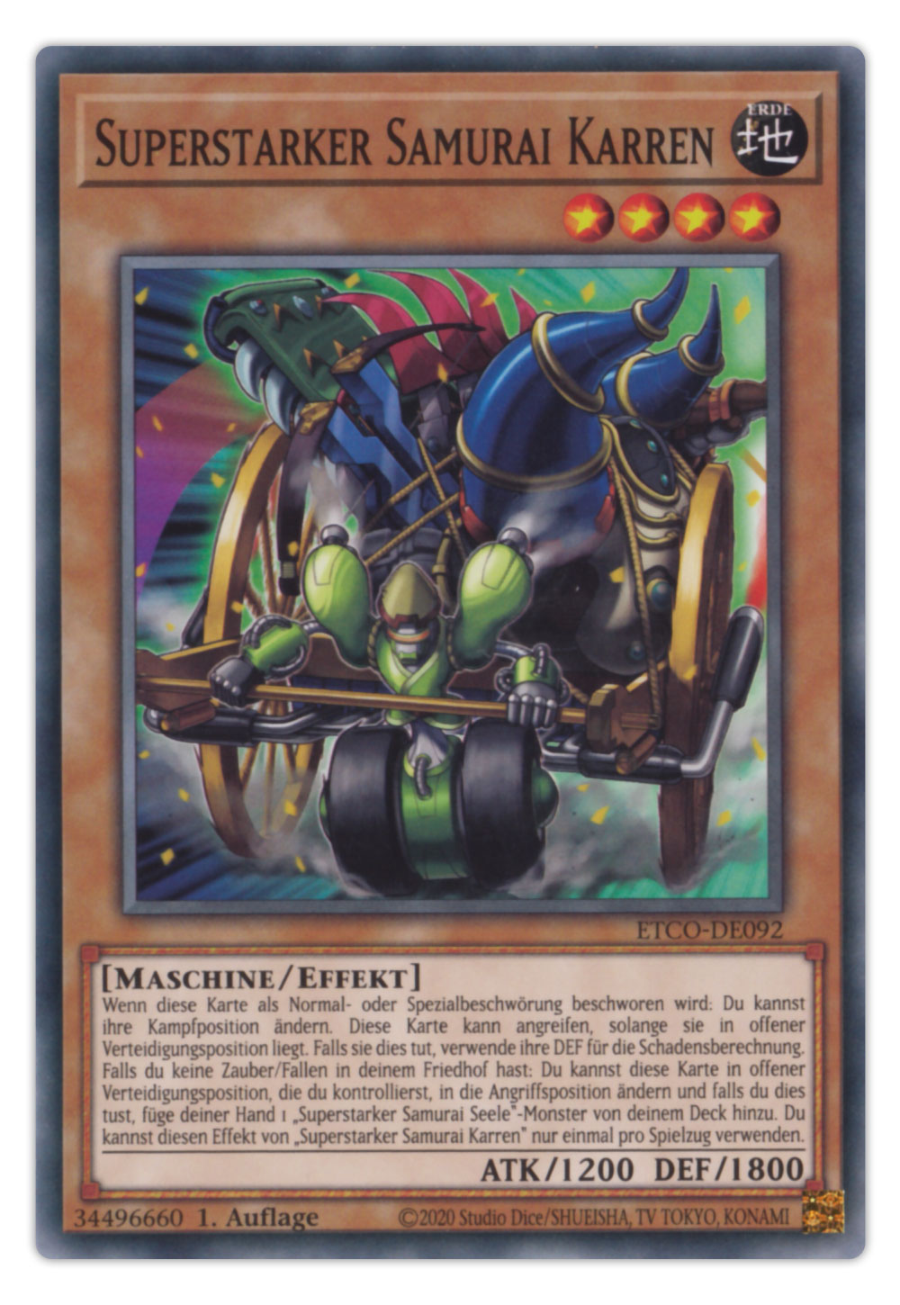 ETCO-DE092 Superstarker Samurai Karren
