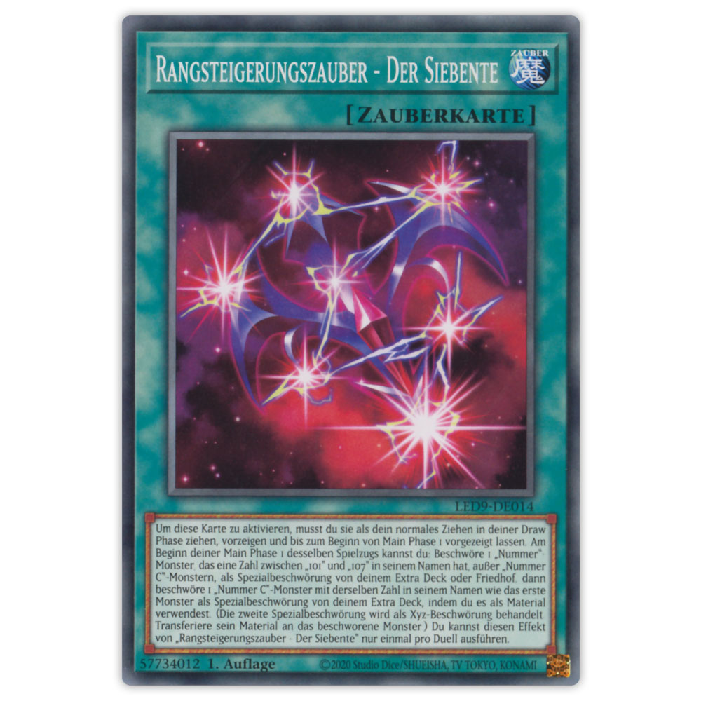 LED9-DE014 Rangsteigerungszauber - Der Siebente