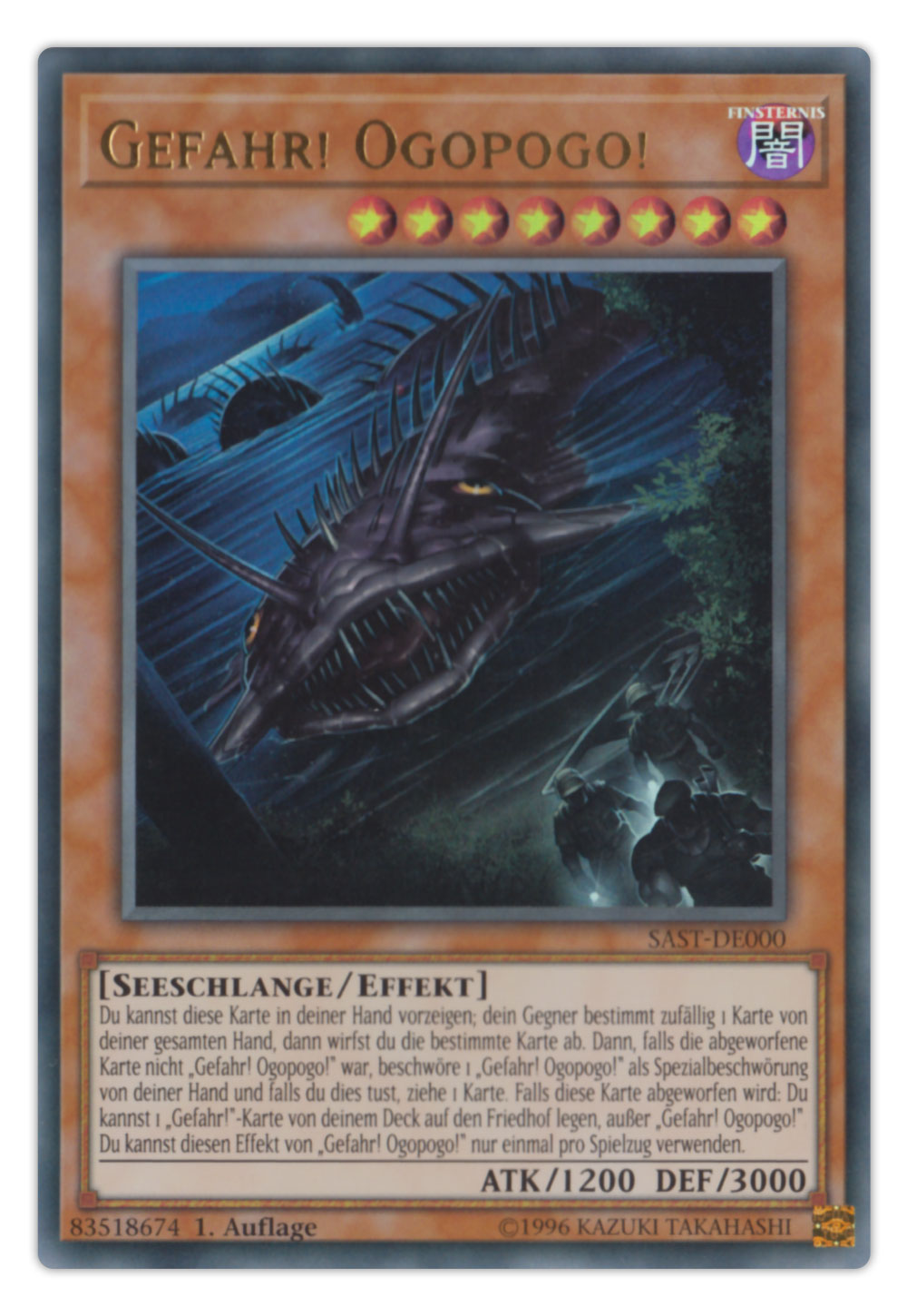 SAST-DE000 Gefahr! Ogopogo!