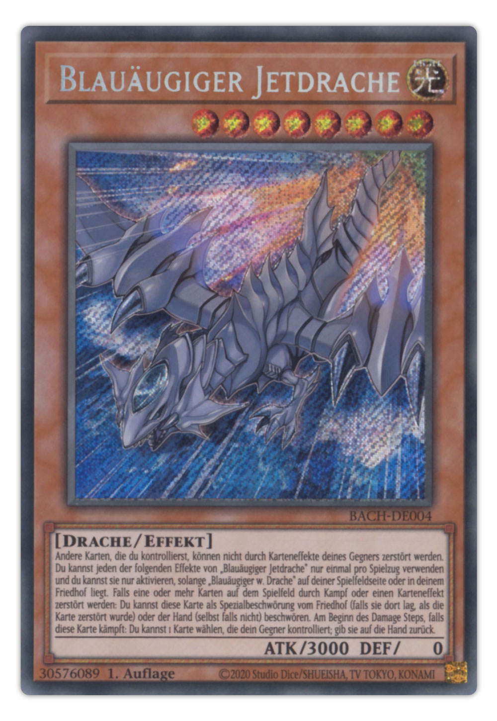 BACH-DE004 Blauäugiger Jetdrache