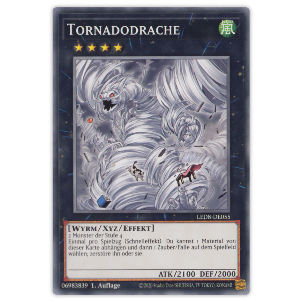 LED8-DE055 Tornadodrache