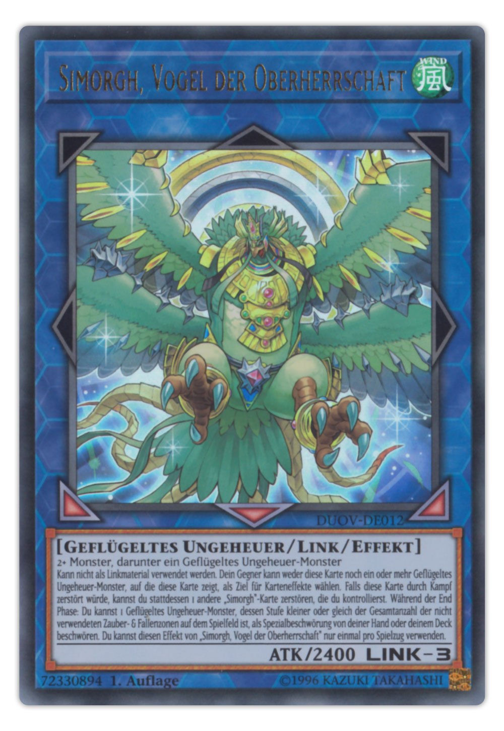 DUOV-DE012 Simorgh, Vogel der Oberherrschaft
