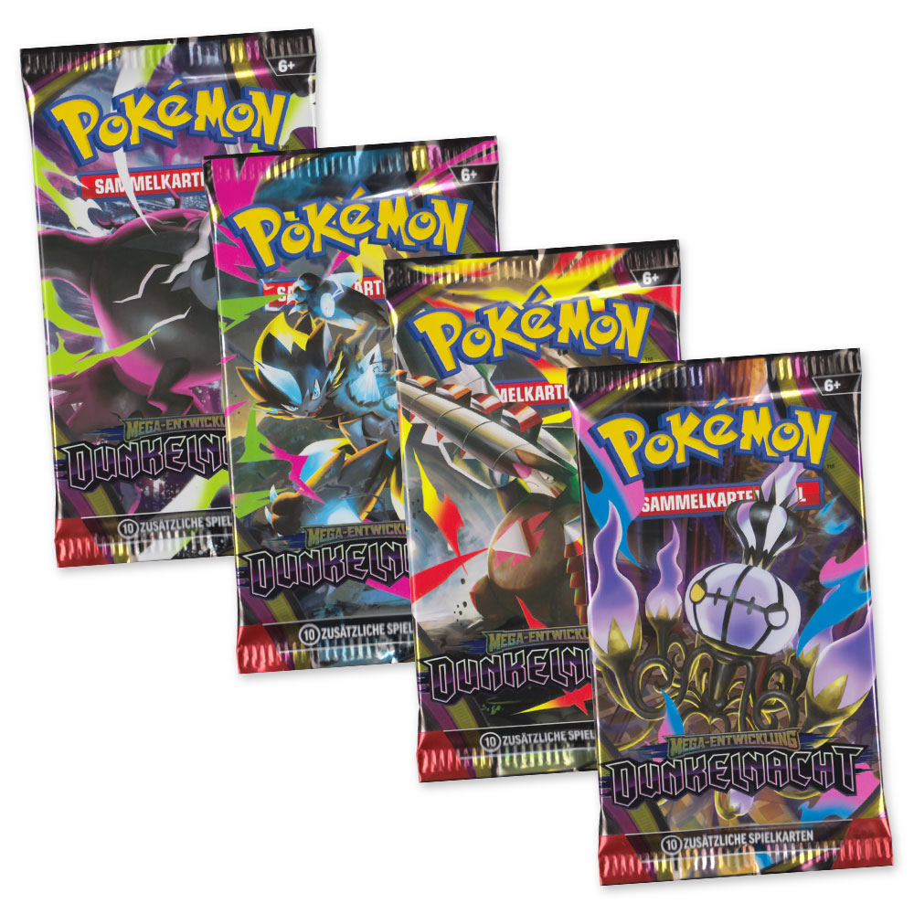 Mega-Entwicklung Dunkelnacht (Motiv-Set 4x Booster)
