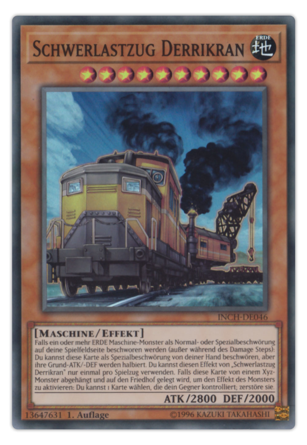 INCH-DE046 Schwerlastzug Derrikran