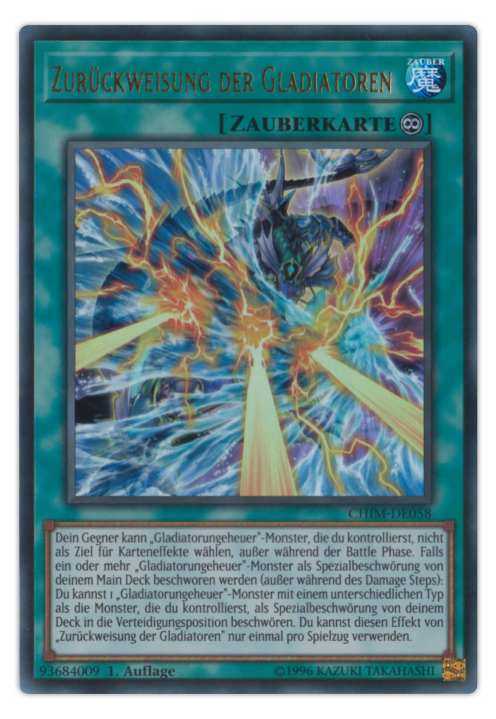 CHIM-DE058 Zurückweisung der Gladiatoren