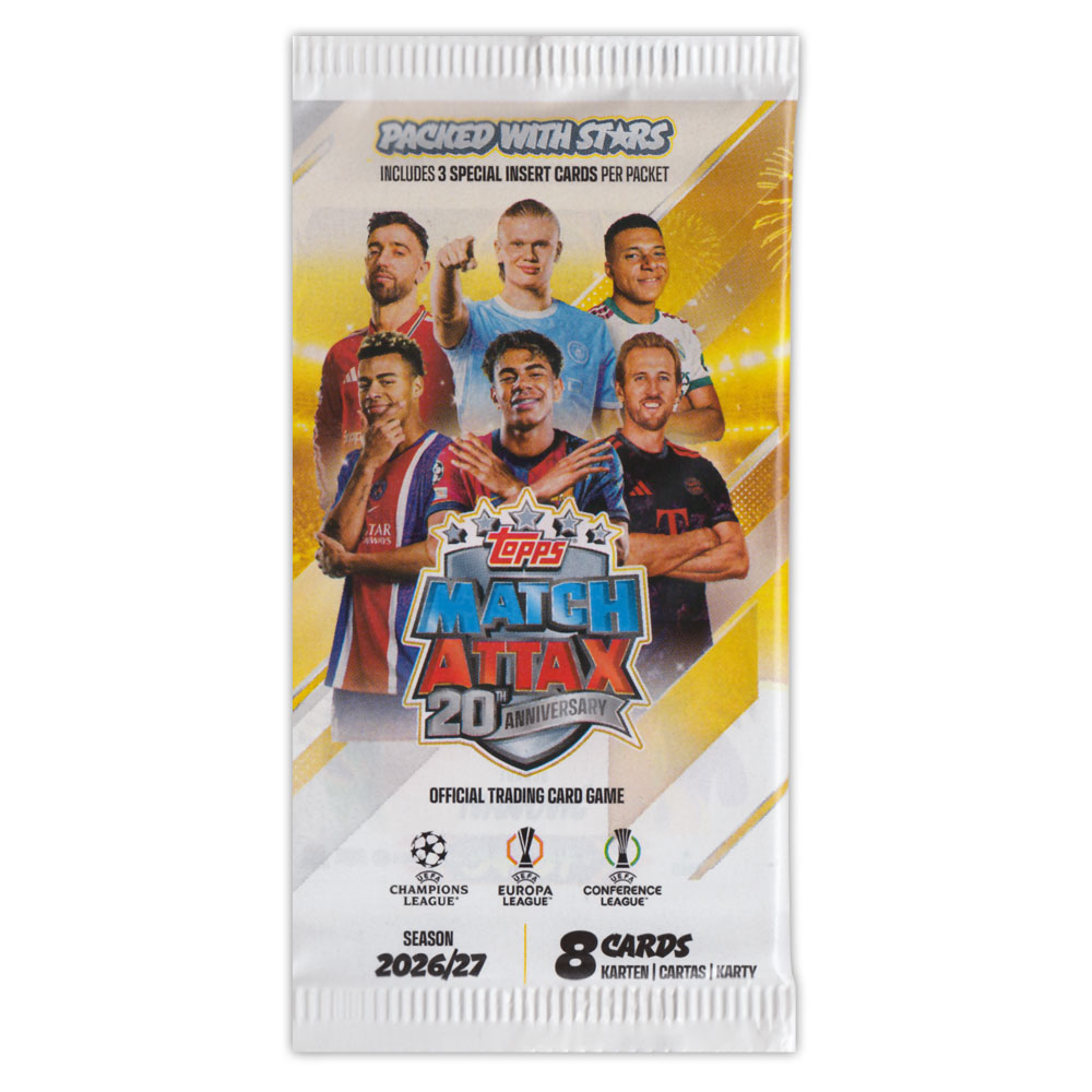Match Attax Champions League 2026/27 Booster
