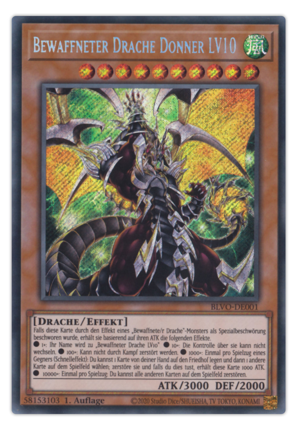 Bild von BLVO-DE001 Bewaffneter Drache Donner LV10